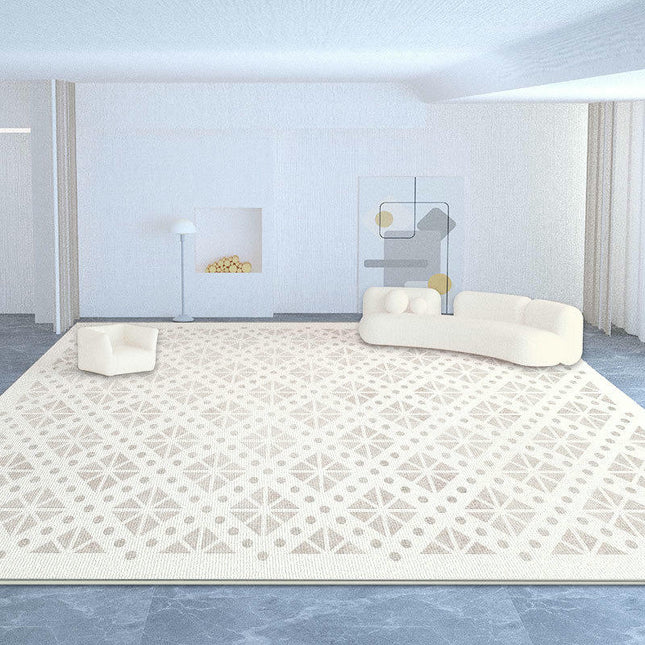 Modern Area Rug Large Floor Rugs Cream Carpet for Indoor Living Room Home Decor 1