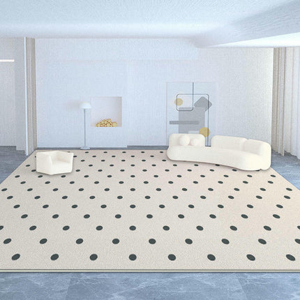 Modern Area Rug Large Floor Rugs Cream Carpet for Indoor Living Room Home Decor
