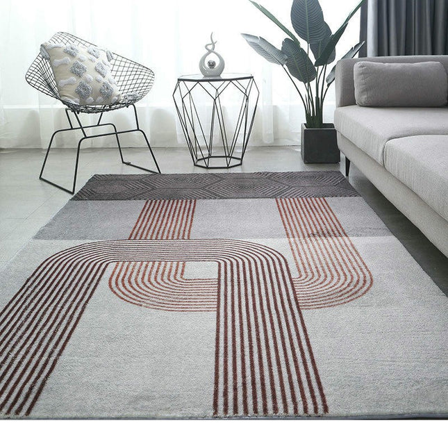Light Luxury Area Rug Modern Abstract for Indoor Carpets Area Rugs for Living Room