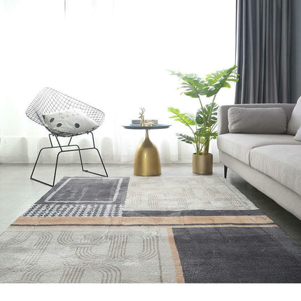Light Luxury Area Rug Modern Abstract for Indoor Carpets Area Rugs for Living Room