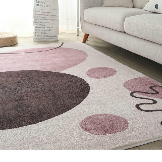 Modern Abstract for Indoor Carpets Multicolor Area Rug Area Rugs for Living Room