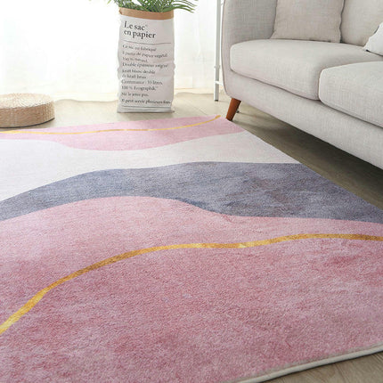 Modern Abstract for Indoor Carpets Multicolor Area Rug Area Rugs for Living Room