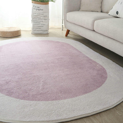 Oval Area Rug Washable Rug Soft Rug Rugs for Living Room Bedroom Room Decor
