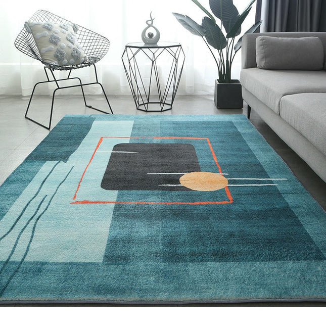 Multicolor Area Rug Washable Rug Soft Rug Rugs for Living Room Bedroom Room Decor