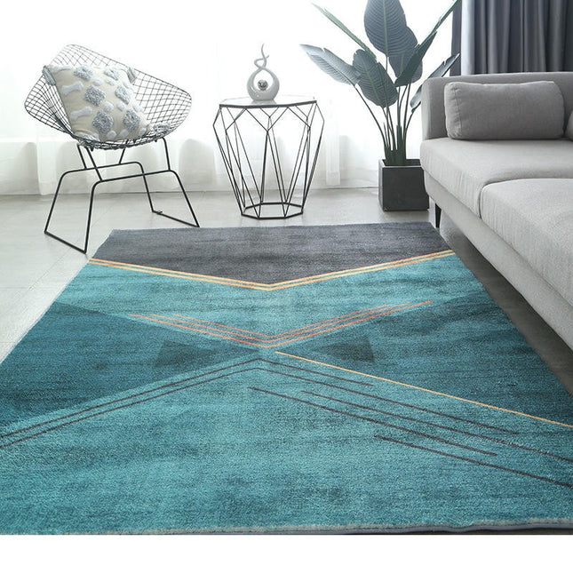 Multicolor Area Rug Washable Rug Soft Rug Rugs for Living Room Bedroom Room Decor