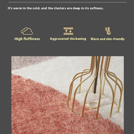 Oval Washable Rug Soft Area Rug Rugs for Living Room Bedroom Room Decor