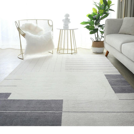 Large Floor Rugs Indoor Area Rug for Living Room Bedroom Light Luxury Room Decor Washable Rug