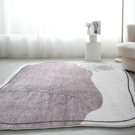 Irregular Large Floor Rugs Indoor Area Rug for Living Room Bedroom Room Decor Carpet