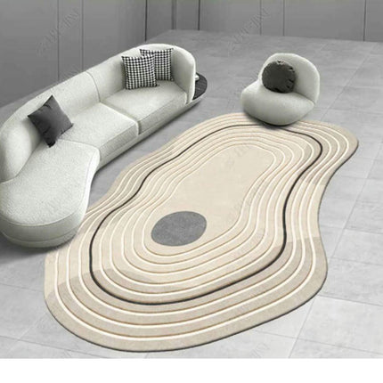 Large Floor Rugs Irregular Indoor Area Rug for Living Room Bedroom Room Decor Carpet