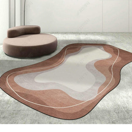 Large Floor Rugs Irregular Indoor Area Rug for Living Room Bedroom Room Decor Carpet
