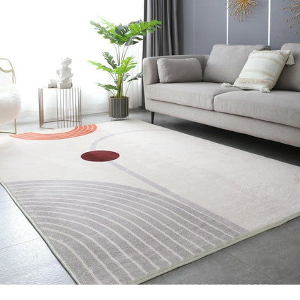 Art Area Rugs,Line Indoor Carpet, Soft Large Floor Carpet Mat for Living Room