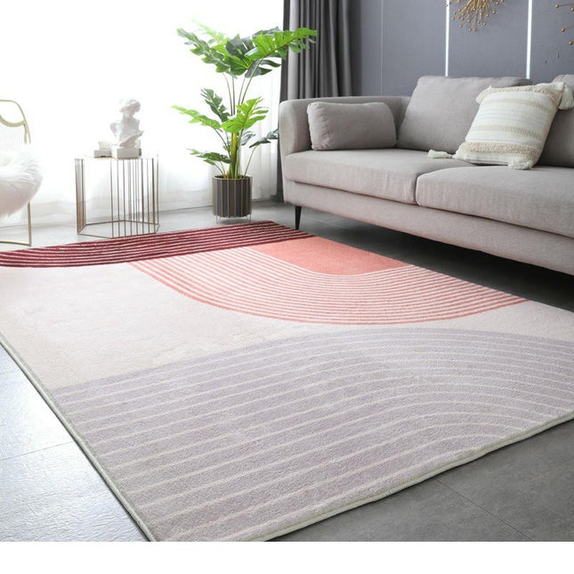 Art Area Rugs,Line Indoor Carpet, Soft Large Floor Carpet Mat for Living Room