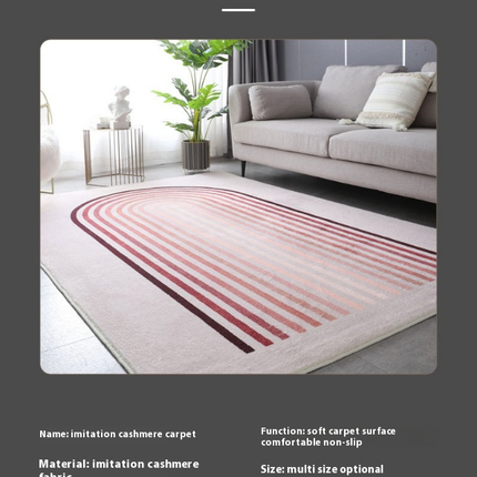 Art Area Rugs,Line Indoor Carpet, Soft Large Floor Carpet Mat for Living Room