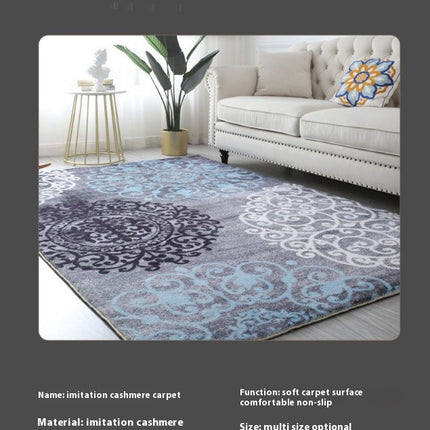 Washable Area Rug Non Slip Soft Bedroom Rug Boho Living Room Rug Accent Throw Rugs