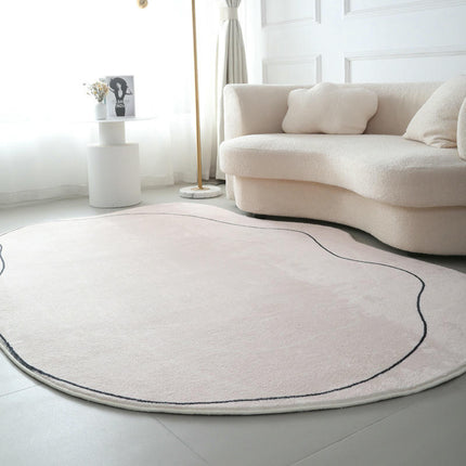 Irregular Rug Soft Rug Area Rug Washable Rug Living Room Rugs for Bedroom