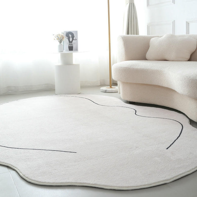 Irregular Rug Soft Rug Area Rug Washable Rug Living Room Rugs for Bedroom