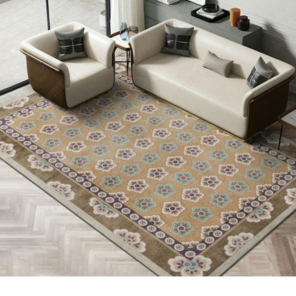 Vintage Carpet Rug Soft Rug Area Rug Washable Rug Living Room Rugs for Bedroom