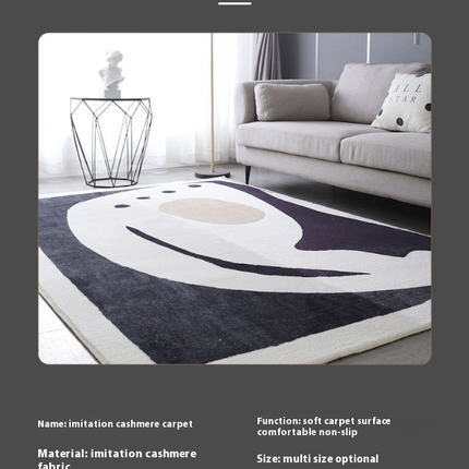 Area Rug Washable Carpets Room Decor-Abstract Rugs for Living Room Bedroom,Dining Room