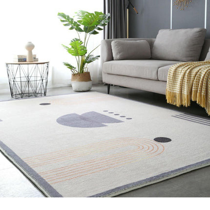Geometric Decor Carpet Modern Area Rug Carpet For Living Room Non Shedding Large Floor Rugs