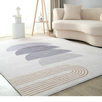 Geometric Decor Carpet Modern Area Rug Carpet For Living Room Non Shedding Large Floor Rugs