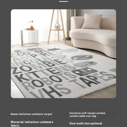 Non Shedding Large Floor Rugs Geometric Decor Carpet Modern Area Rug Carpet For Living Room
