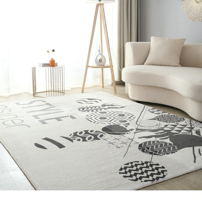 Non Shedding Large Floor Rugs Geometric Decor Carpet Modern Area Rug Carpet For Living Room