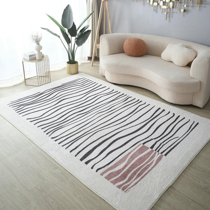 Art Lines Rugs for Living Room Washable Carpets Room Decor Abstract Rugs Area Rug
