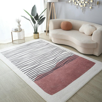 Art Lines Rugs for Living Room Washable Carpets Room Decor Abstract Rugs Area Rug