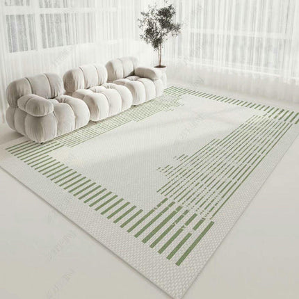 Simple Lines Rugs for Living Room Washable Carpets Modern Decor Area Rug