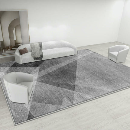 Light Luxury Rugs for Living Room Washable Geometric Carpets Modern Decor Area Rug