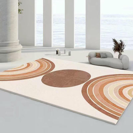 Soft Area Rug Leaf Print Rugs for Living Room Washable Carpets Room Decor Abstract Rugs 1