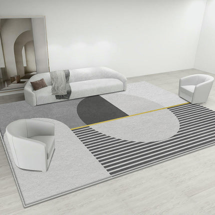 Soft Area Rug Light Luxury Rugs for Living Room Washable Carpets Room Decor Abstract Rugs 1
