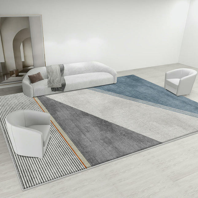 Soft Area Rug Light Luxury Rugs for Living Room Washable Carpets Room Decor Abstract Rugs 1