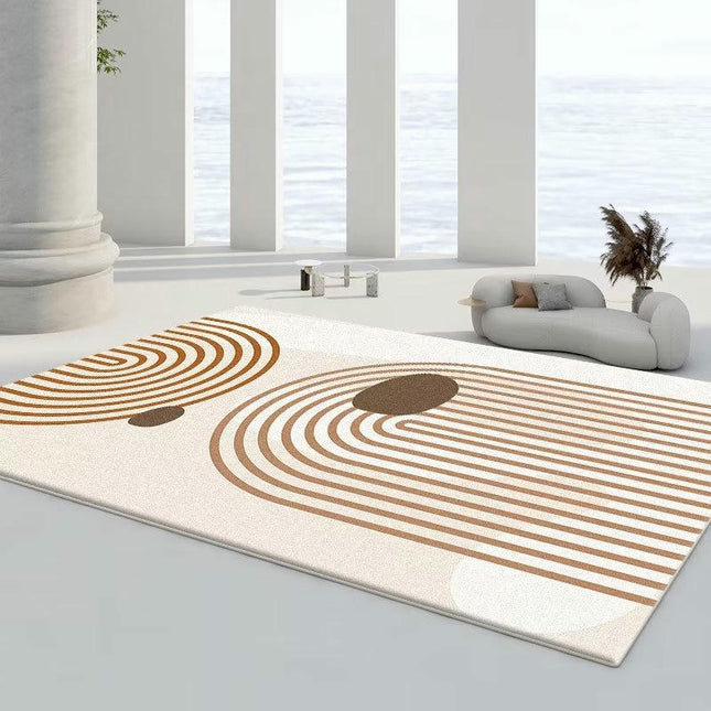 Modern and Simple Area Rug Multicolor Rugs for Living Room Washable Carpets Decor Rugs