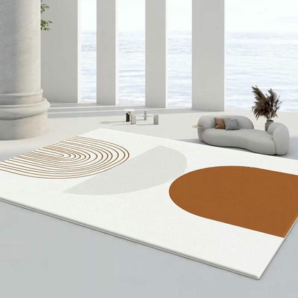 Abstract Rugs for Living Room Modern and Simple Area Rug Washable Carpets Decor Rugs