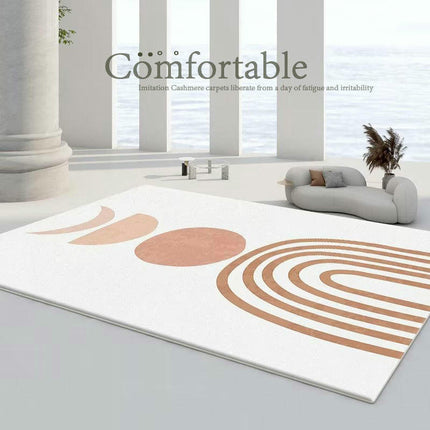 Abstract Rugs for Living Room Modern and Simple Area Rug Washable Carpets Decor Rugs 1
