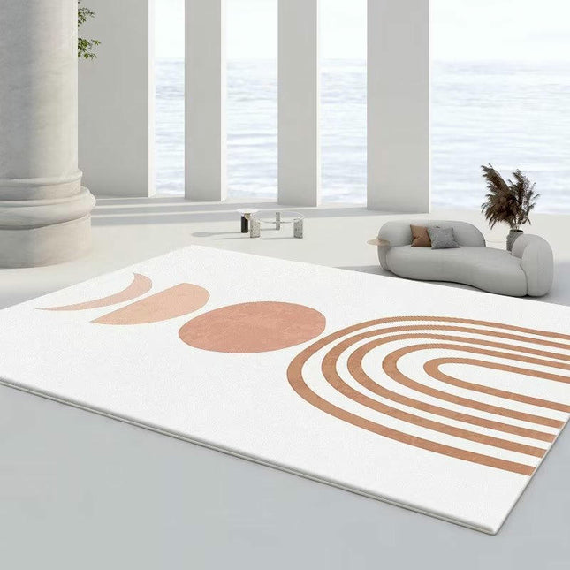 Abstract Rugs for Living Room Modern and Simple Area Rug Washable Carpets Decor Rugs 1