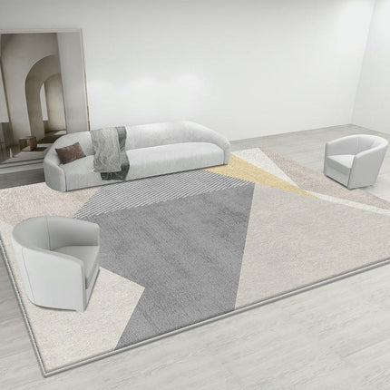 Abstract Geometric Indoor Area Rug Modern Carpet For Bedroom Living Room Non Shedding Large Rugs 1