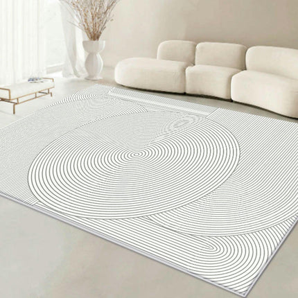Modern Non Shedding Large Rugs Abstract Geometric Indoor Area Rug Carpet For Bedroom Living Room