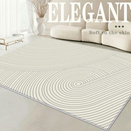 Modern Non Shedding Large Rugs Abstract Geometric Indoor Area Rug Carpet For Bedroom Living Room