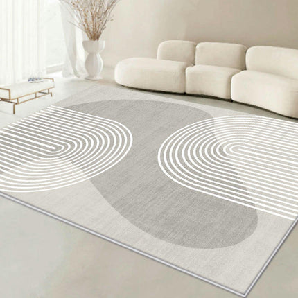 Modern Non Shedding Large Rugs Abstract Geometric Indoor Area Rug Carpet For Bedroom Living Room