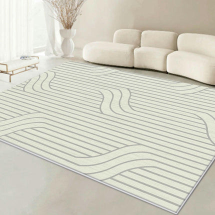 Modern Non Shedding Large Rugs Abstract Geometric Indoor Area Rug Carpet For Bedroom Living Room