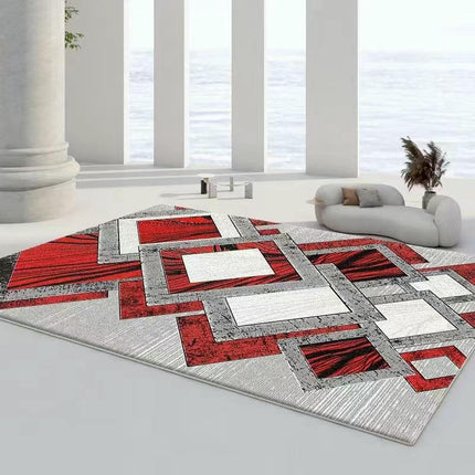 Light Luxury Area Rugs for Living Room Abstract Carpets Modern Geometric Carpet 2
