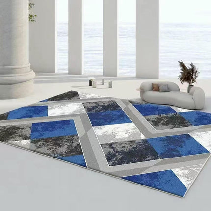 Light Luxury Area Rugs for Living Room Abstract Carpets Modern Geometric Carpet 1