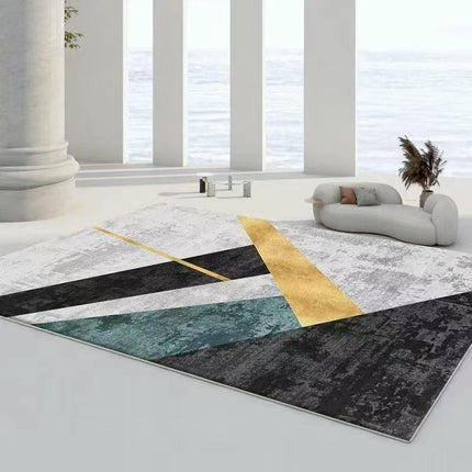 Light Luxury Area Rugs for Living Room Abstract Carpets Modern Geometric Carpet 1