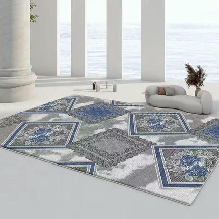 Light Luxury Area Rugs for Living Room Abstract Carpets Modern Geometric Carpet 1
