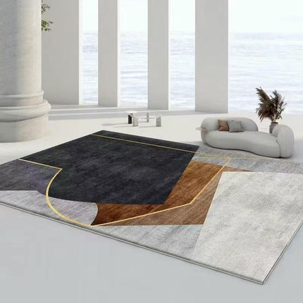 Light Luxury Area Rugs for Living Room Abstract Carpets Modern Geometric Carpet 1