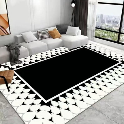 Soft Decor Area Rugs for Living Room Abstract Carpets Modern Geometric Carpet