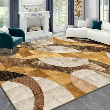 Soft Decor Area Rugs for Living Room Abstract Carpets Modern Geometric Carpet