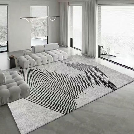 Soft Decor Area Rugs for Living Room Abstract Carpets Modern Geometric Carpet